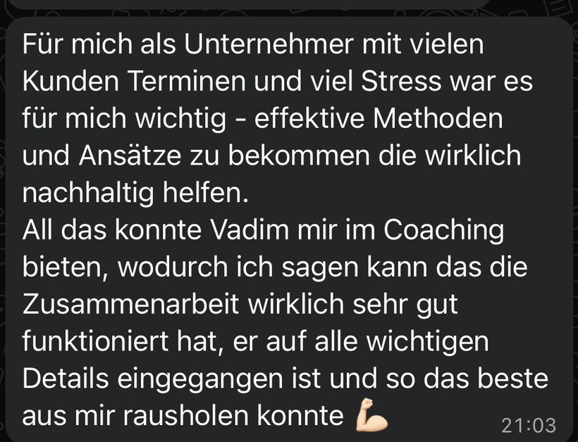 Nachricht von Eric Lucas